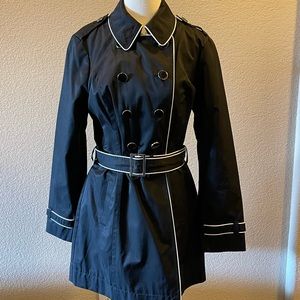 White House Black Market short trench size 12